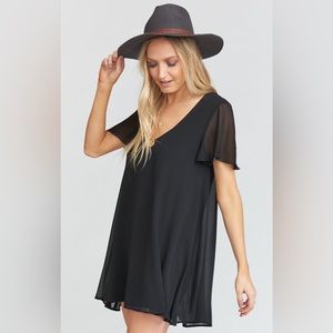 Show Me Your Mumu Black Kylie Dress
